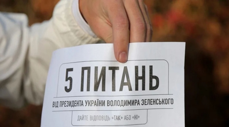 На Зеленского подали в суд за его «пять вопросов»