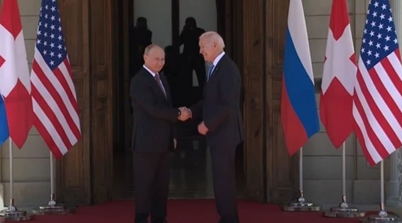 Началась встреча Байдена и Путина