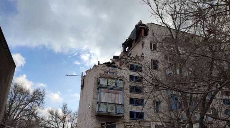 Получены первые видео с места взрыва в жилом доме в Новой Одессе