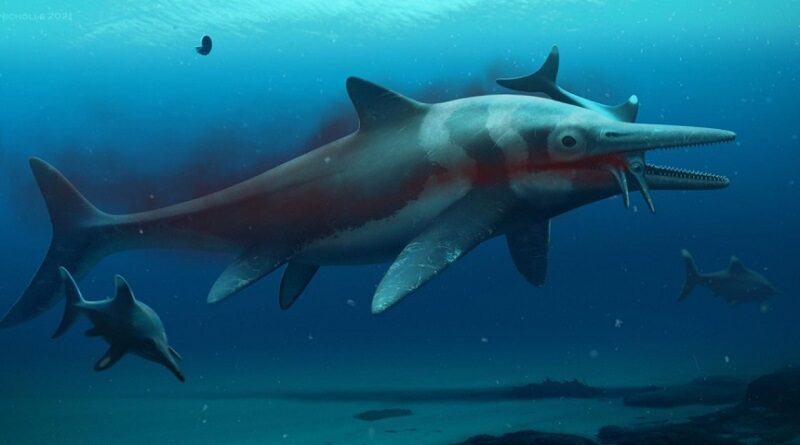 В Великобритании нашли 10-метровый скелет «морского дракона»